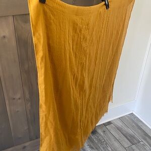 Mustard Yellow Women’s Maxi Skirt